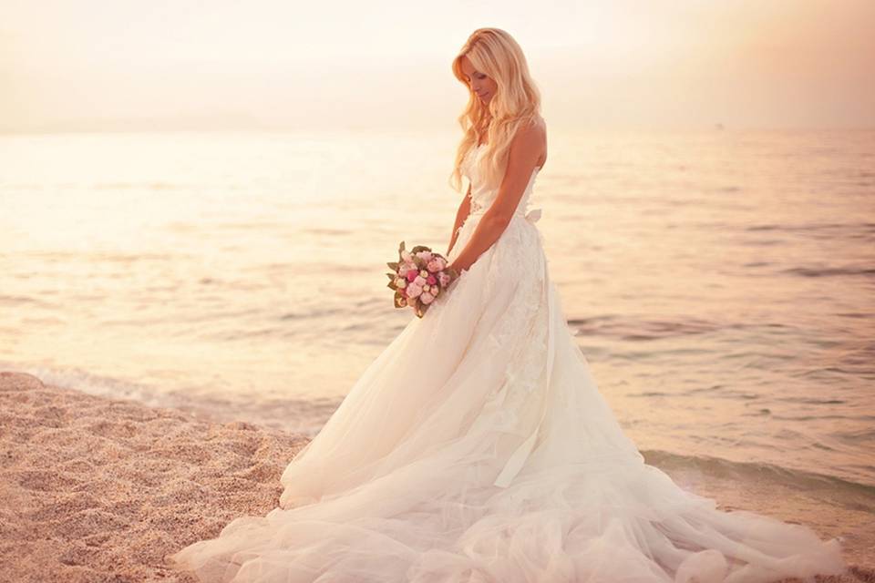 Bride by water