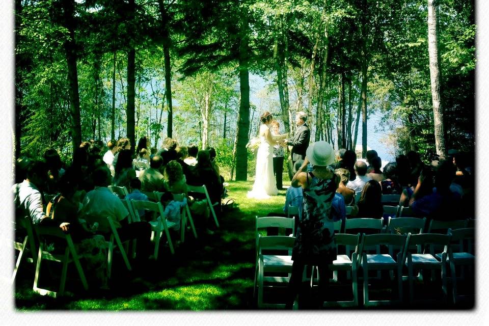 Christopher Lake Outdoor Wedding Venue