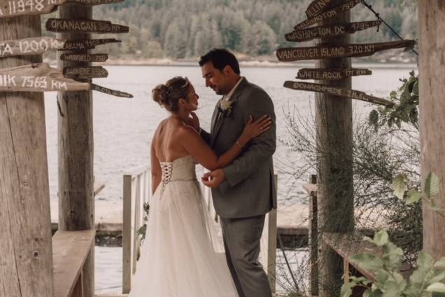 Waterfront July Elopement