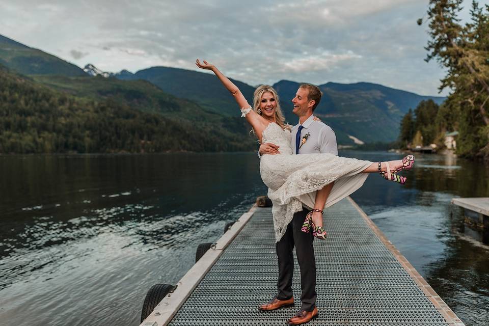 October Wedding Ceremony