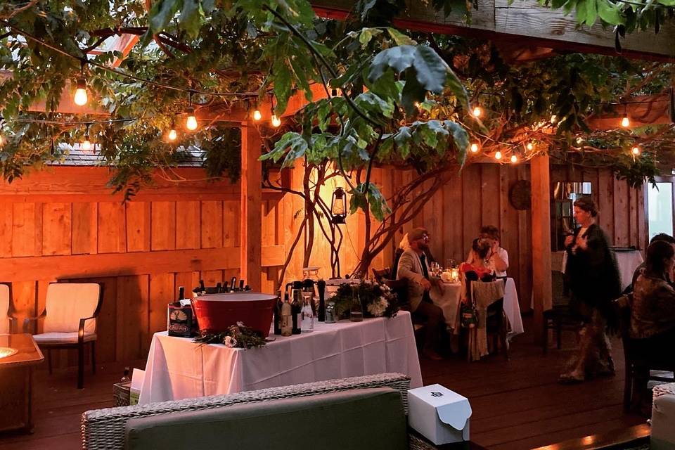 Wisteria Patio Intimate Weddin