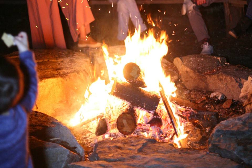 Fall Campfire with S'mores