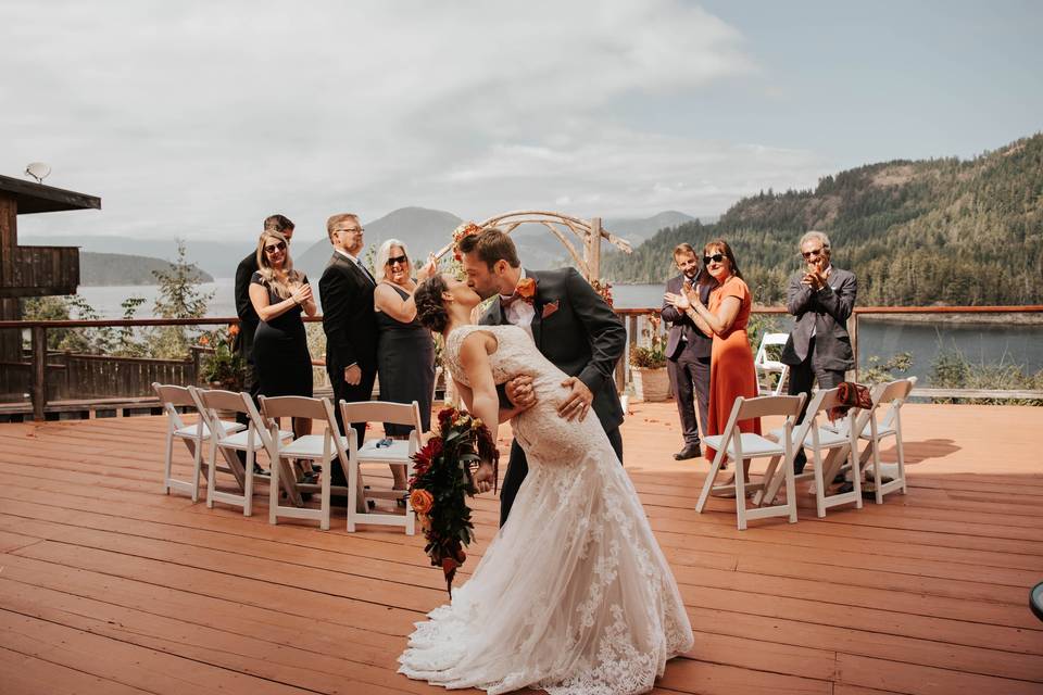 Elopement Forest First Dance