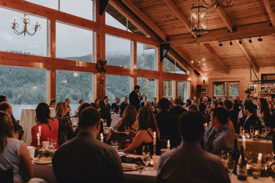 September Wedding Dining Room