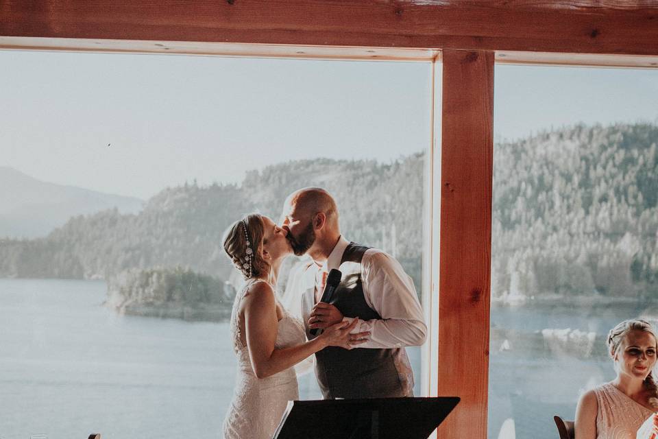 July Wedding Dining Room