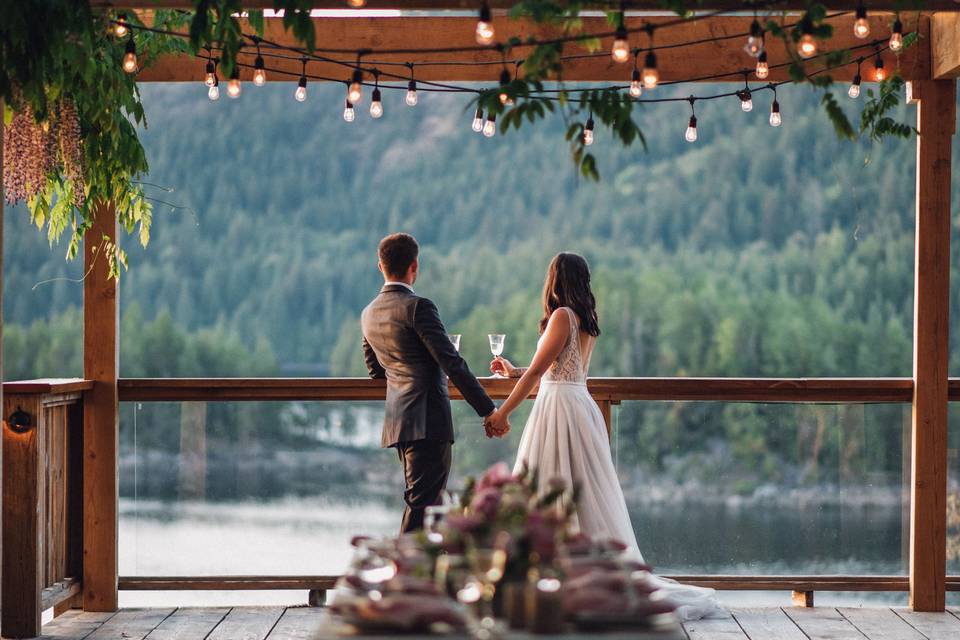 May Elopement Wisteria Patio