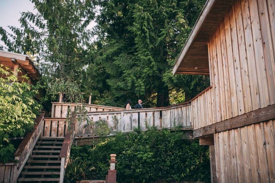 Cabin Walkway May Elopement