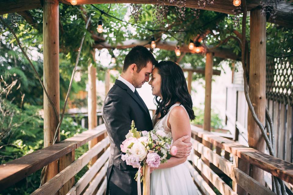 Cabin Walkway May Elopement