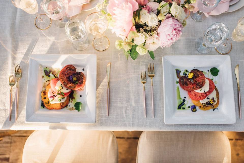 Tomato & Bocconcini Salad