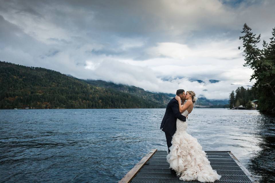 September Rainy Day Wedding