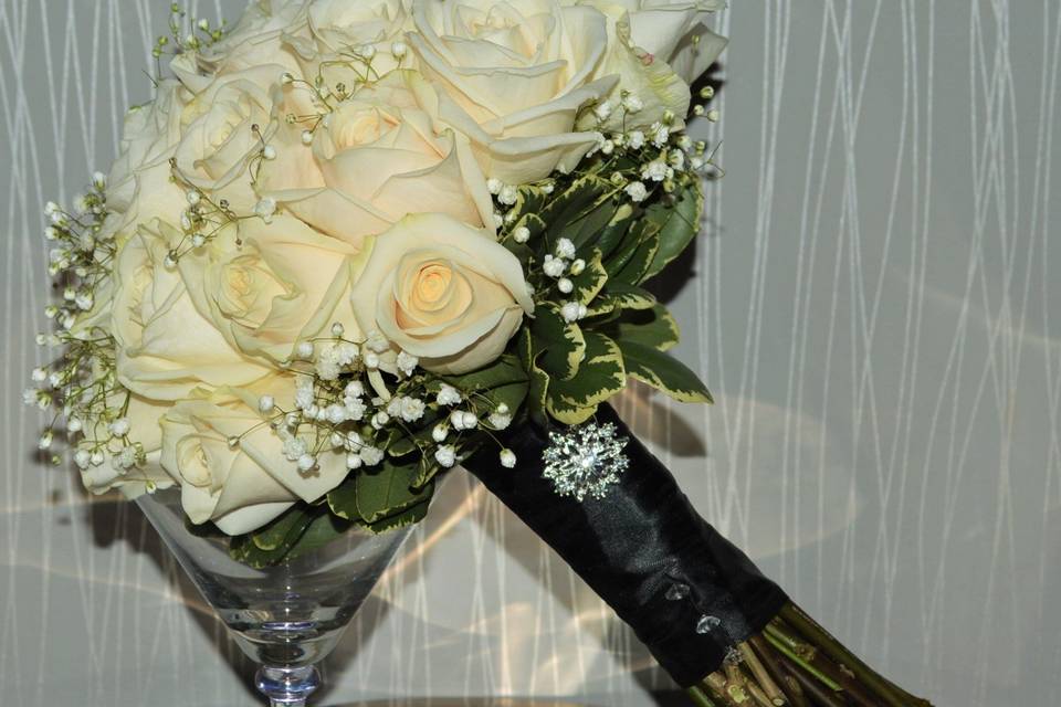 Silk Flowers Bouquet