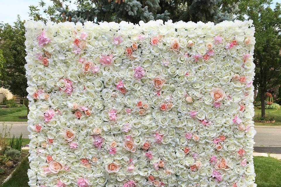 Flower wall