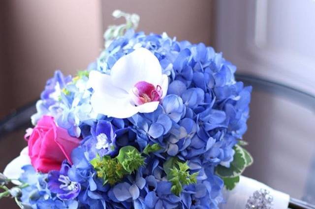 Blue bouquet