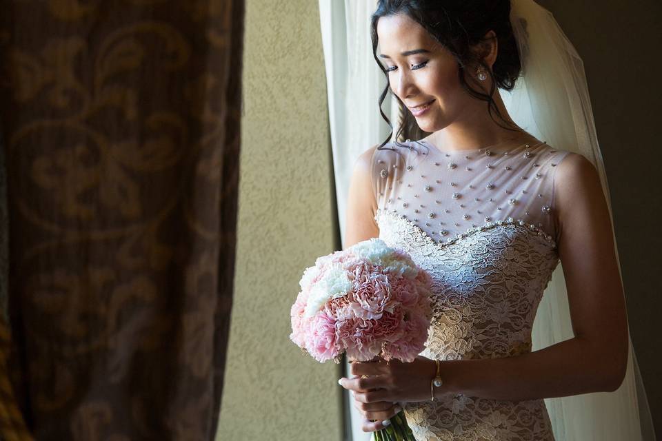 White bouquet