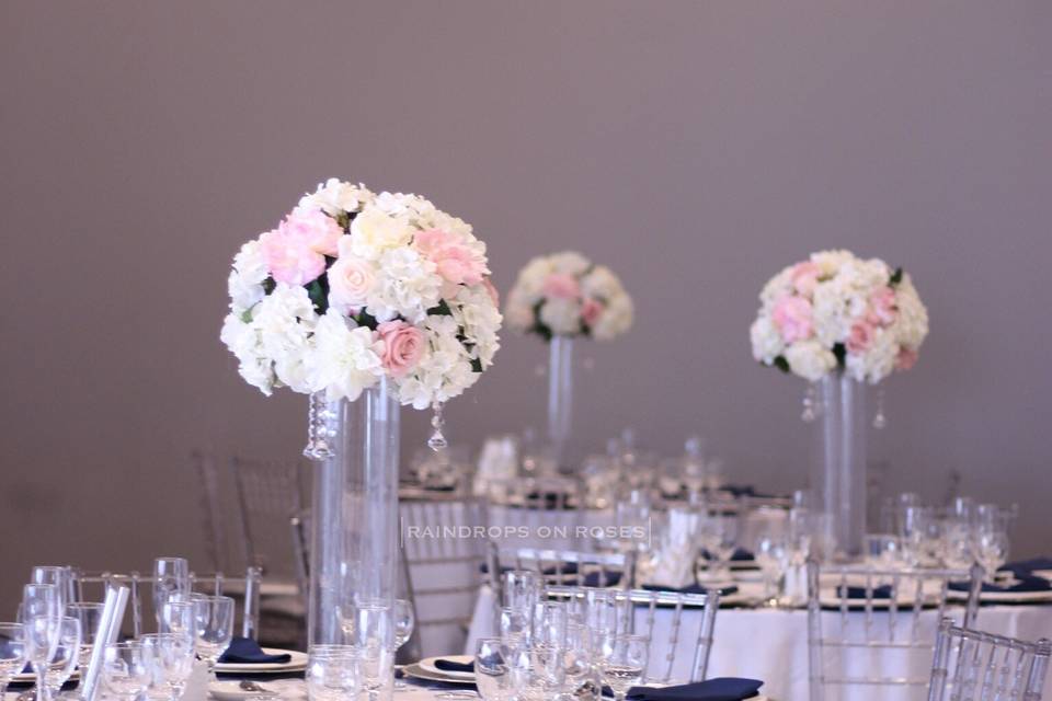 Pink boutonniere