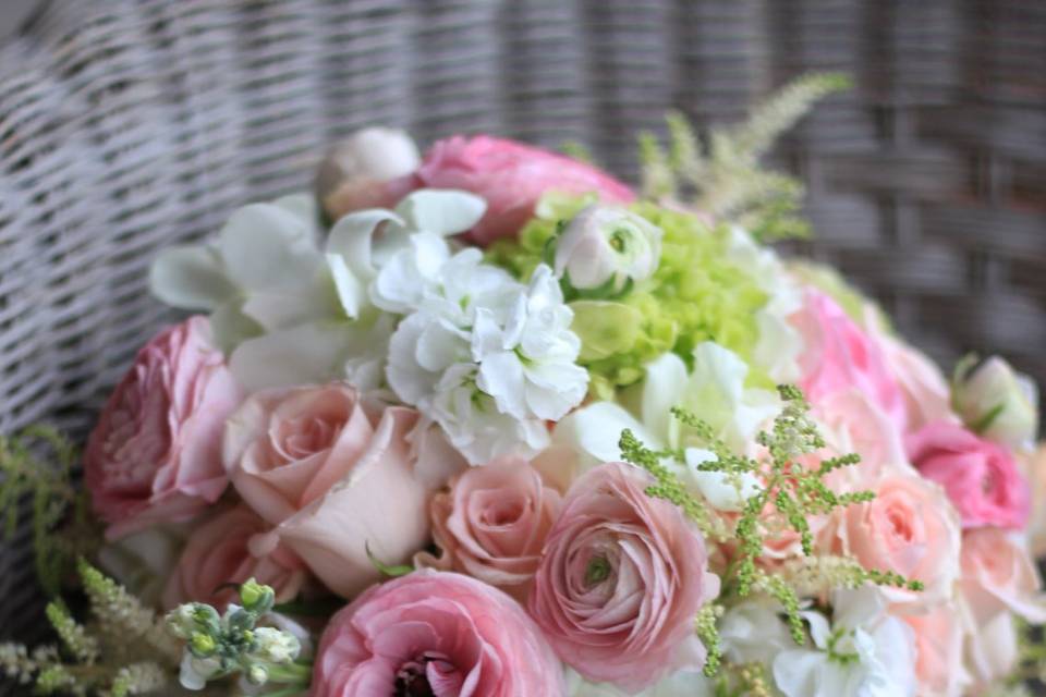 Blush pink bouquet