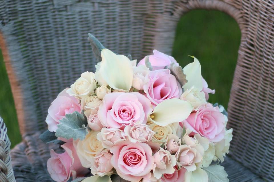 Blush pink bouquet