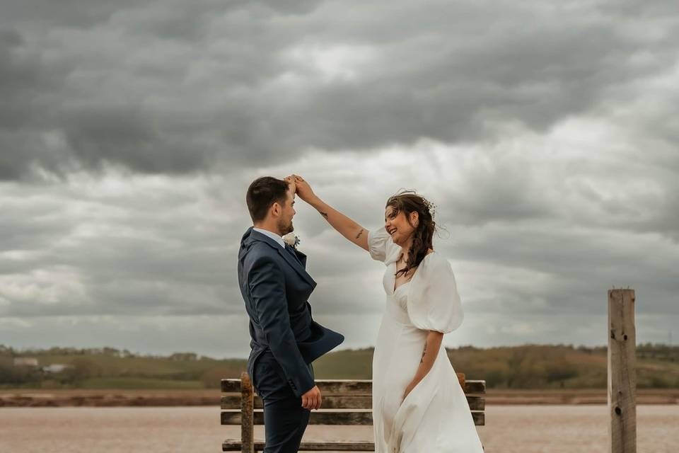 Stormy wedding day