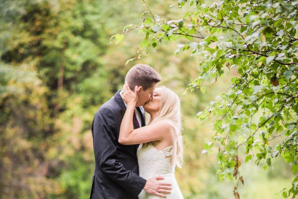 Bride and Groom Portrait Photo