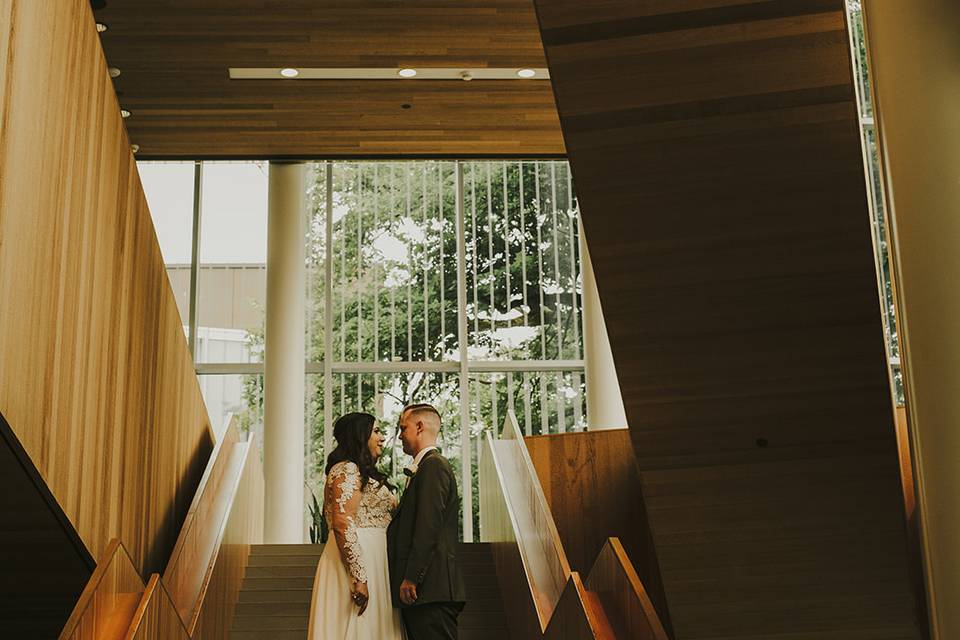 Jack Poole Hall Staircase