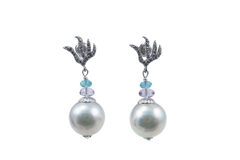 Wedding pearl jewelry