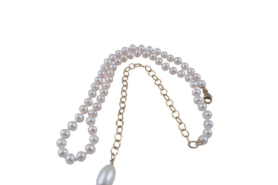 Wedding pearl jewelry