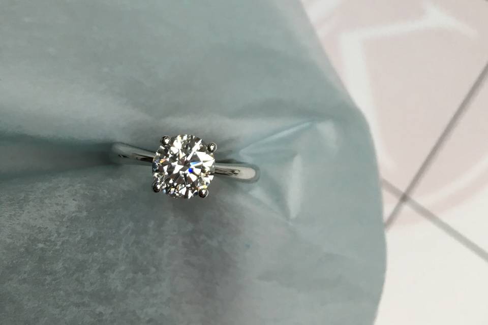 Solitaire Engagement Ring