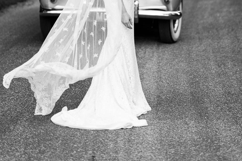 Classic Bride with Rolls Royce