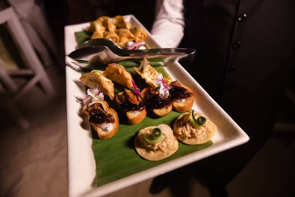 Passed appetizers