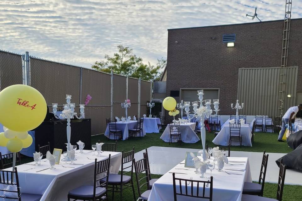 Terrace - Banquet Style