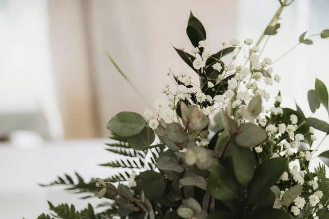 Mixed Greens Center Pieces