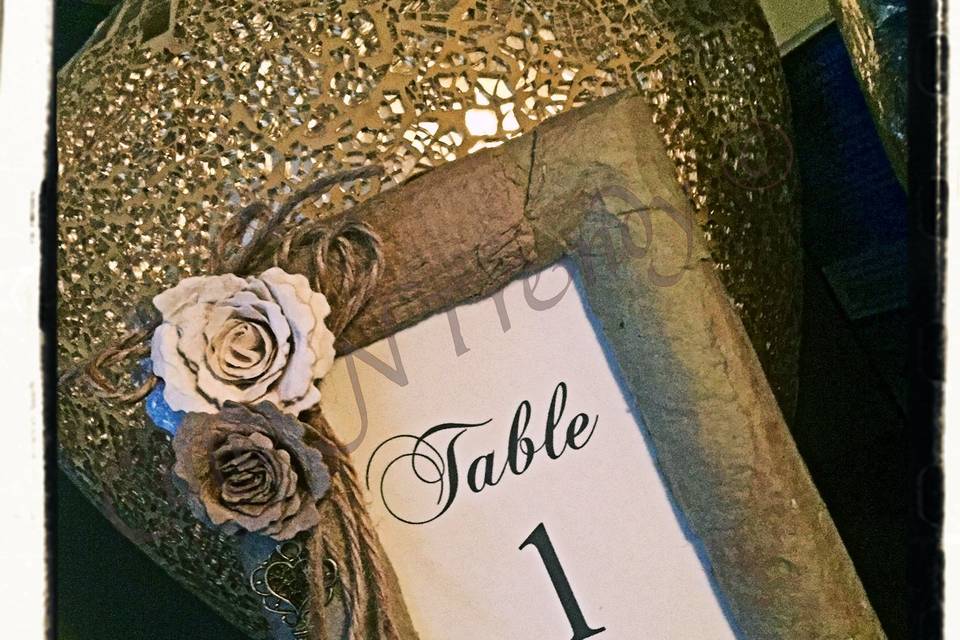 Kraft table numbers