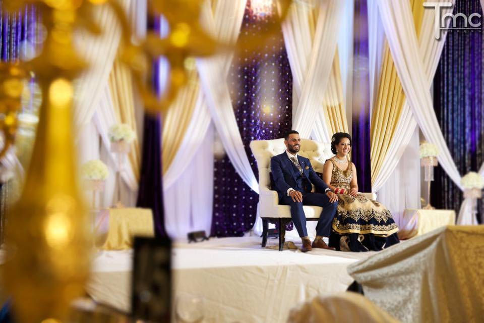 Ontario Indian Wedding Reception