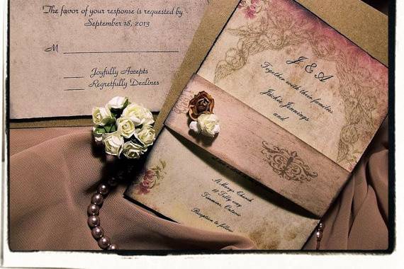 Lace Invitation