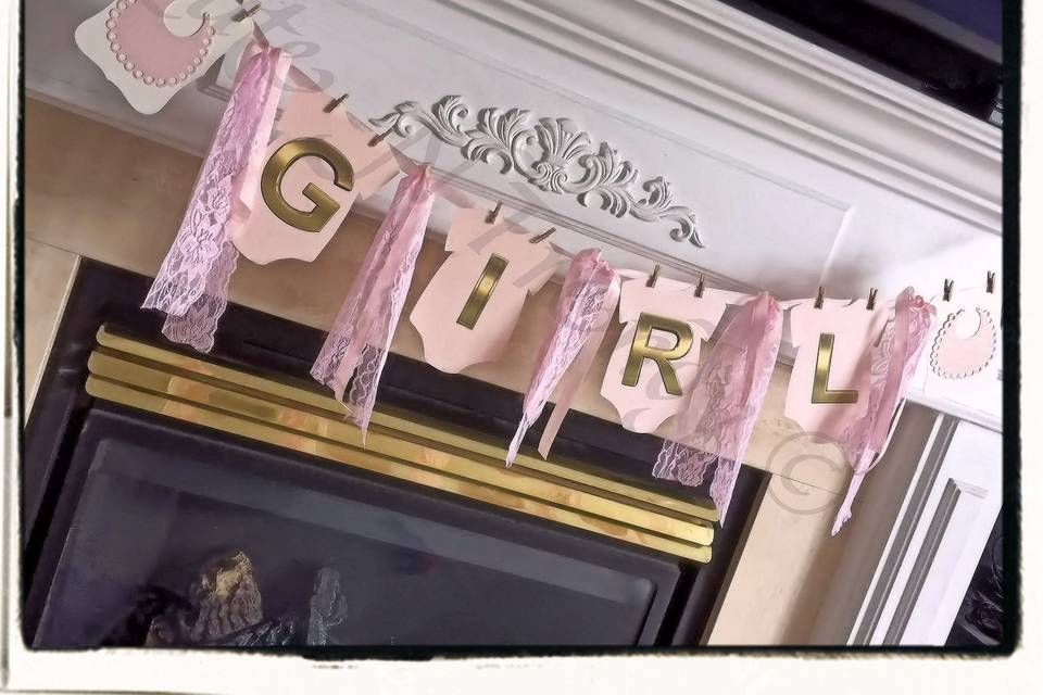 Baby Girl Banner