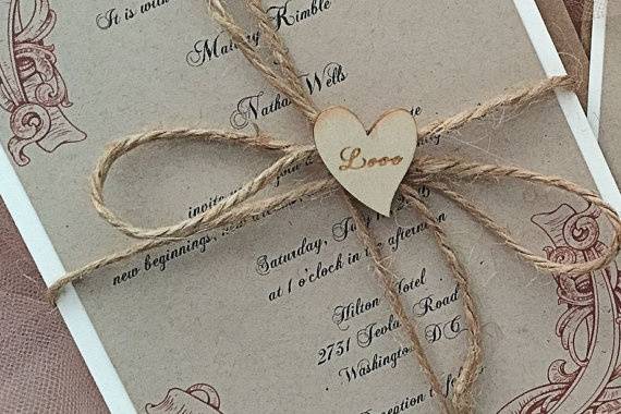 Farm Wedding Invitation