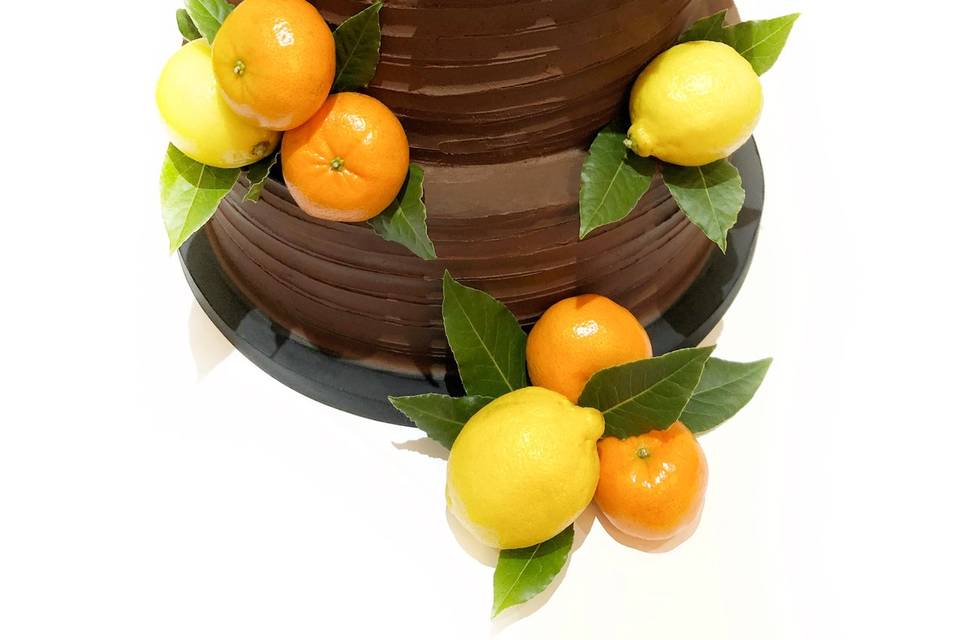 Citrus Ganache Cake