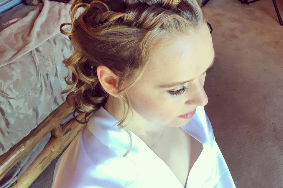 Wedding hair Vancouver