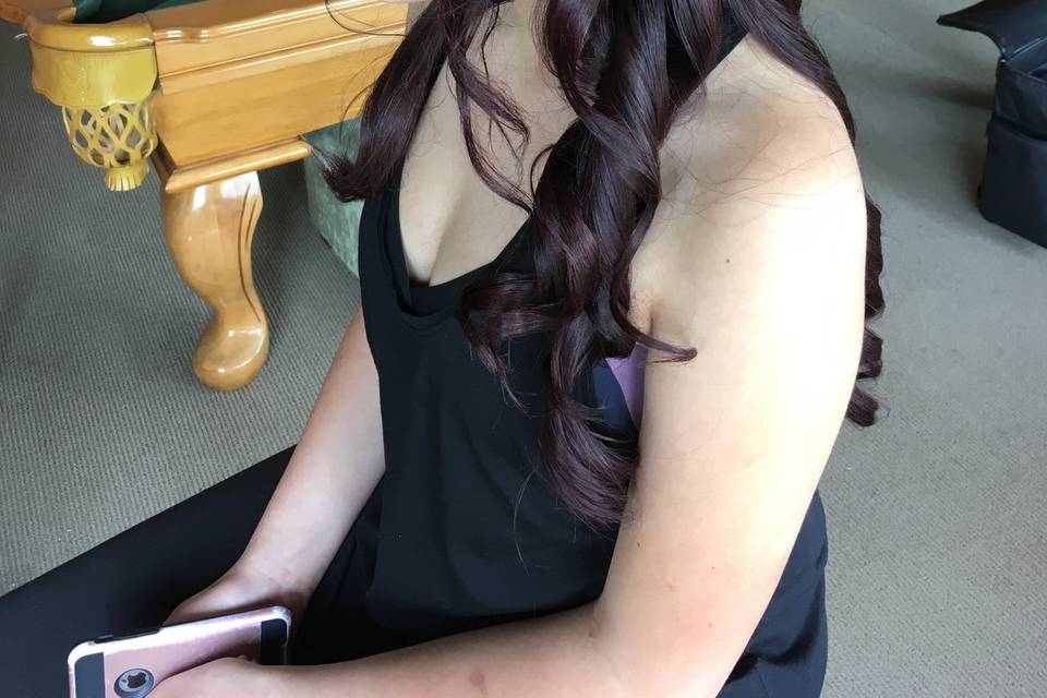 Wedding hair Vancouver