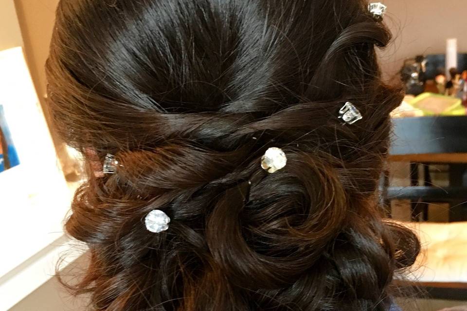 Braided bridal hair Vancouver