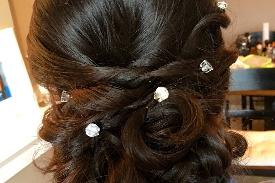 Wedding hair Vancouver