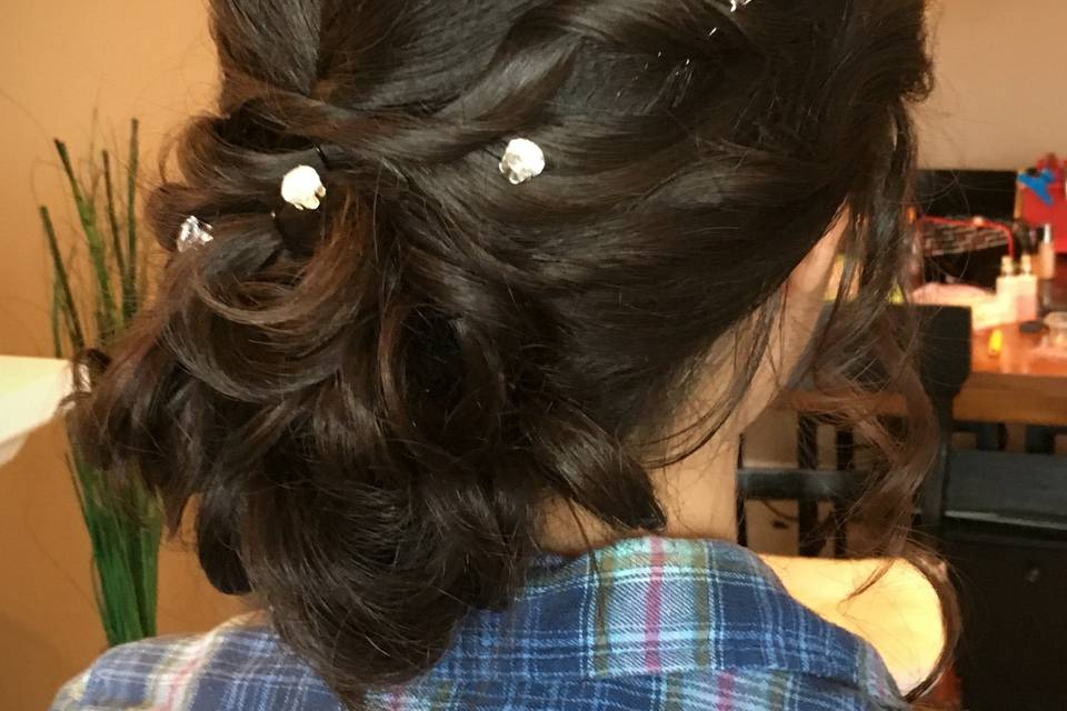 Bridal hair Vancouve