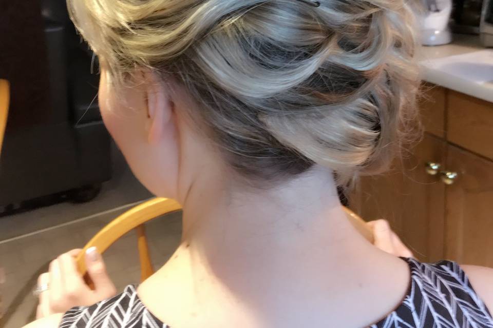 Wedding hair Vancouver