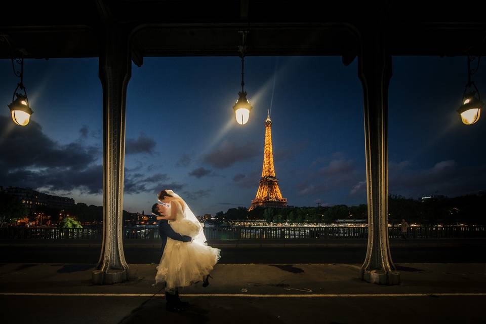 The newlyweds