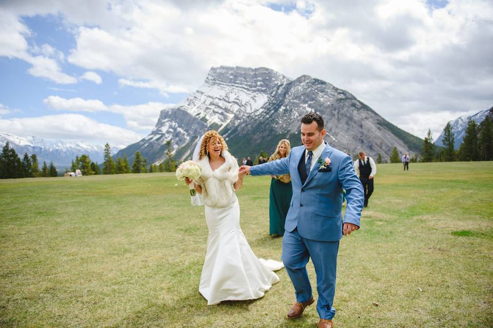 Banff Tunnel Mountain Wedding