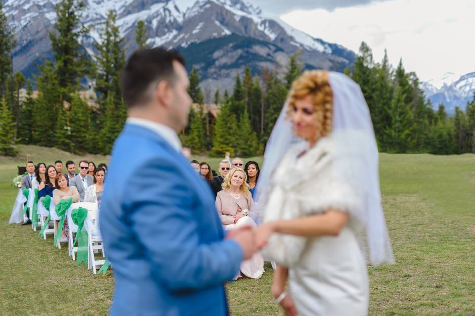 Banff Tunnel Mountain Wedding