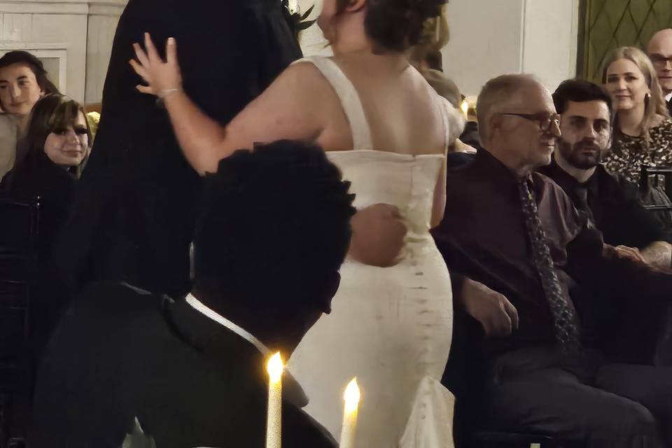 Bride and Groom Dance