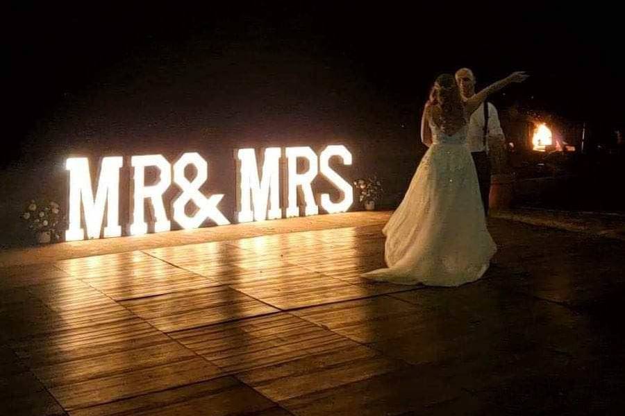 Mr & Mrs  Marquee