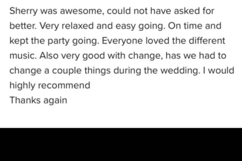 DJ Testimonial #7