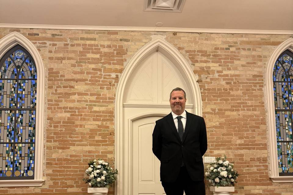 Anticipating the ceremony